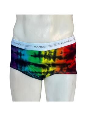 Mens Briefs Size XL Tie Dye Brand New Handcrafted Hippy Festival Retro Colorful